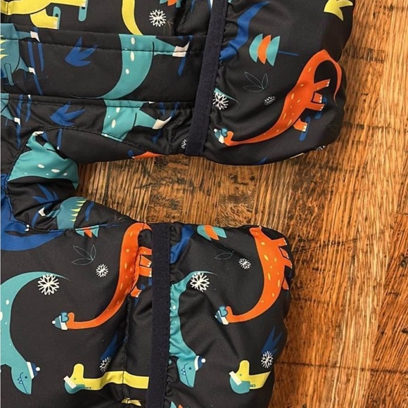 Columbia Kids' Dinosaur Snowsuit - Black and Multicolor - Picture 8 of 9